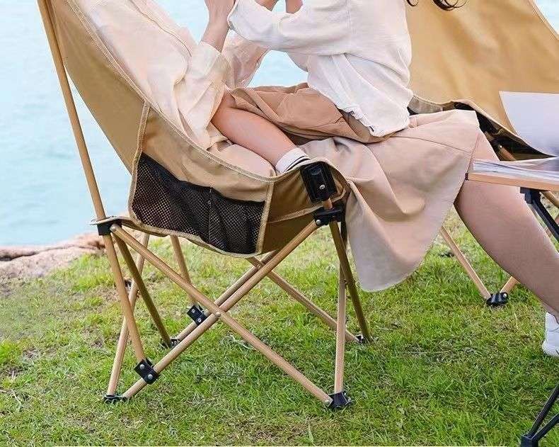 キャンプ椅子 立体包み込みリラックスチェア